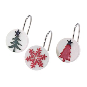 Avanti Tis the Season Shower Hooks - 1 of 3