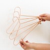 3 Sprouts Kids & Baby Wheat Straw Plastic Hangers 30 pack - Pink - 3 of 4