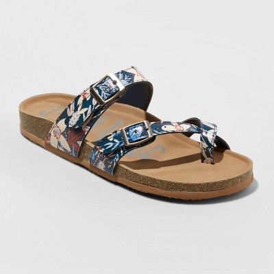 target navy sandals