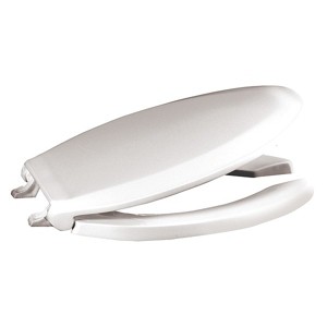 Centoco  Toilet Seat,Elongated,White,SS 820STSSFE-001 - 1 of 2