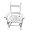 Whisen Kids Rocking Chair, Sturdy Hardwood Design with Slatted Back, Safe & Comfortable, Easy to Assemble - 2 of 4