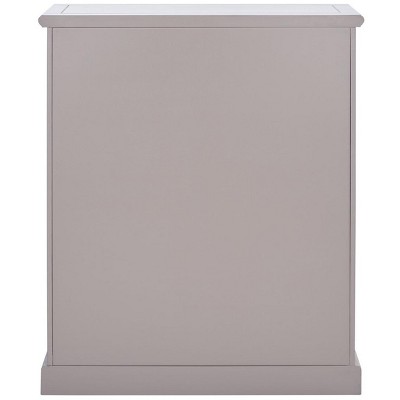 Quartz Gray Wood Cube Bookshelf