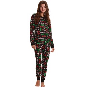Just Love Womens Thermal Underwear Pajama Set  Ultra-Warm Base Layer Sleepwear - 1 of 3