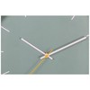 Kiera Grace 14" Zylus Wall Clock Teal: Modern Round Glass, Indoor Decor, Analog Display, No Warranty - 3 of 4