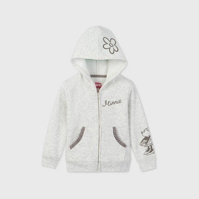 Minnie zip outlet up hoodie