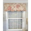 RLF Home Venetia Petticoat 3" Rod Pocket Lining Luxurious and Elegant Window Treatment Valance 50" x 15" Pink - 2 of 4