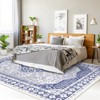Coucheta Area Rug, Washable Rug for Living Room, Stain Resistant Kitchen Rugs with Non Slip Backing, Ultra-Thin Front Door Mat, Vintage Accent Rug - 3 of 4