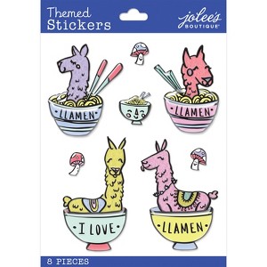 Jolee's Boutique Themed Stickers - Dimensional Llama, 8pcs - 1 of 1
