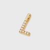 14K Gold Dipped Pearl Letter Charm - A New Day™ Gold - 2 of 2