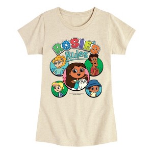 Girls' - Rosie's Rules - Rosie And Friends Fitted Short Sleeve Graphic T-Shirt - 1 of 3