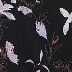 black purple floral
