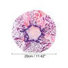 Unique Bargains Women Waterproof Stripe Shower Cap 1 Pc - 2 of 3