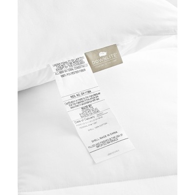 King Size Off-White Hypoallergenic Polyester Bed Pillow