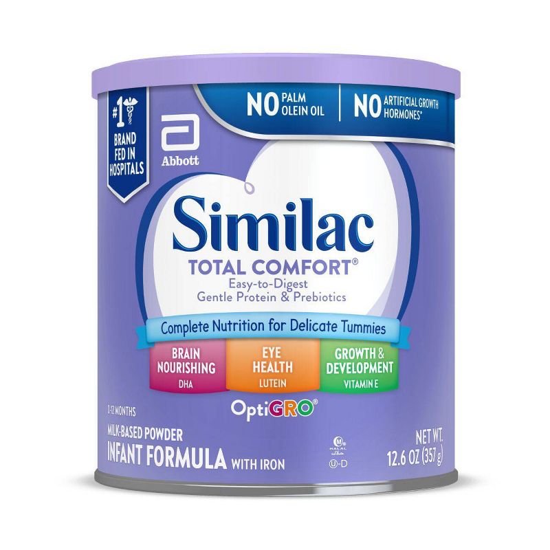 Similac Total Comfort Powder Infant Formula - 12.6oz, 1 of 6