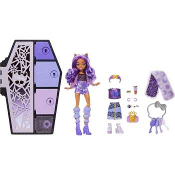 Monster High Skulltimates Secrets Fearidescent Clawdeen Wolf Fashion Doll