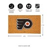 EvergreenNHLPhiladelphia Flyers Logo Natural Coir 28 x 16 Inches Indoor Outdoor Doormat - 3 of 4