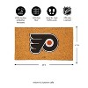 EvergreenNHLPhiladelphia Flyers Logo Natural Coir 28 x 16 Inches Indoor Outdoor Doormat - image 3 of 4