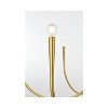 Elegant Lighting Layne 42 inch chandelier in Brass - 4 of 4