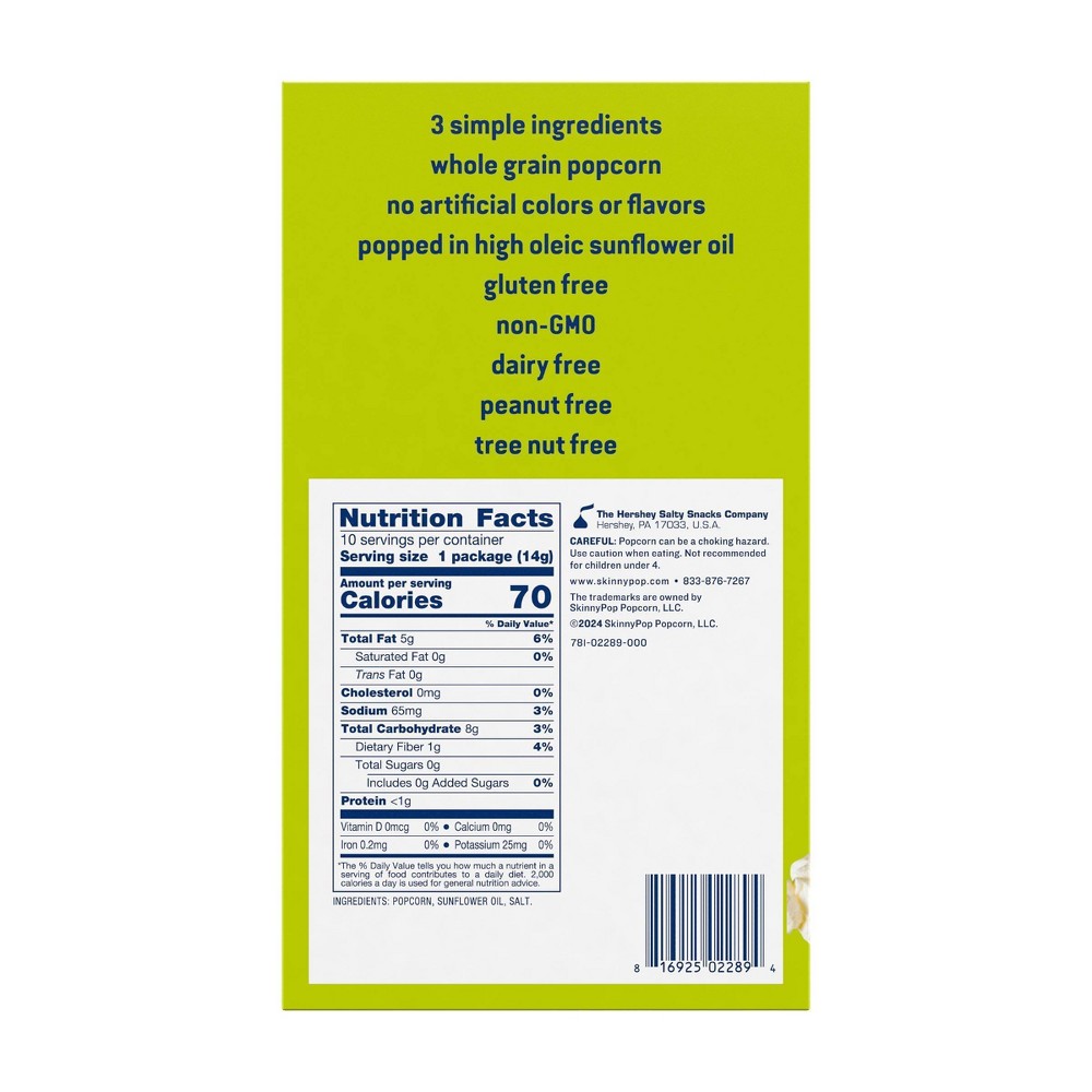 SkinnyPop SkinnyPop Original package