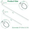 iNova"10Pcs 10in Iron Plant Support Stakes for Flowers, Tomatoes, Orchids, Peonies, Roses & More"Green - 3 of 4