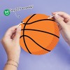 Big Dot of Happiness Basketball Garland Banner, Sports Birthday Party or Baby Shower Decorations Banner, 30 Feet of Cord, 15 Double-Sided Orange - 3 of 4