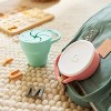 Munchkin Cest Silicone Collapsible Baby Food Storage - Coral - 4 of 4