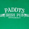 Adult Paddy's Irish Pub Philadelphia St. Patrick's Graphic Green T-Shirt - 2 of 3