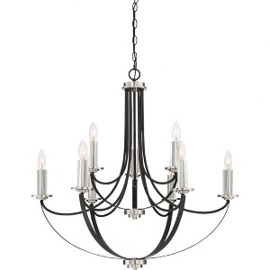 Quoizel Lighting Alana 9 - Light Chandelier in  Mystic Black - 1 of 4