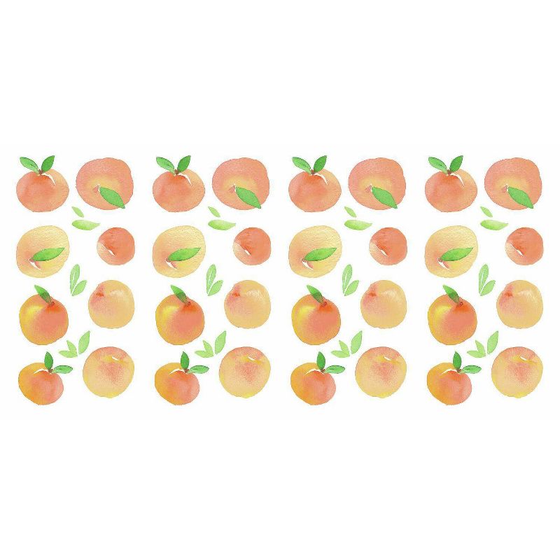 Sweet Peaches Peel and Stick Wall Decal - RoomMates, 3 of 8