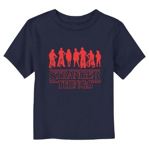 Toddler's Stranger Things Red Silhouettes Logo T-Shirt - 1 of 3