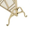 Dorothy Modern Single PanelIron Fire Screen Safety Screen Decorative Scroll Spark Guard Cover-Christopher Knight Home - 3 of 4