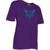 NBA Charlotte Hornets Women's Short Sleeve Crew Neck T-Shirt - 3 of 4