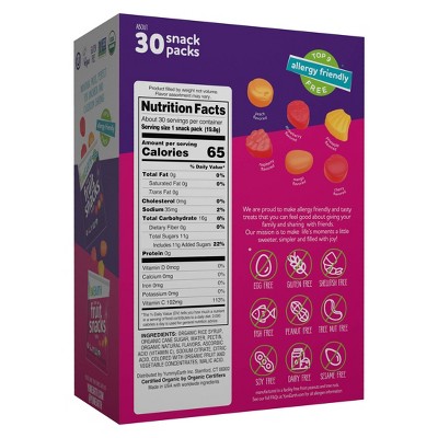 YumEarth Organic Variety Fruit Pouch Snack Box - 21oz/30ct