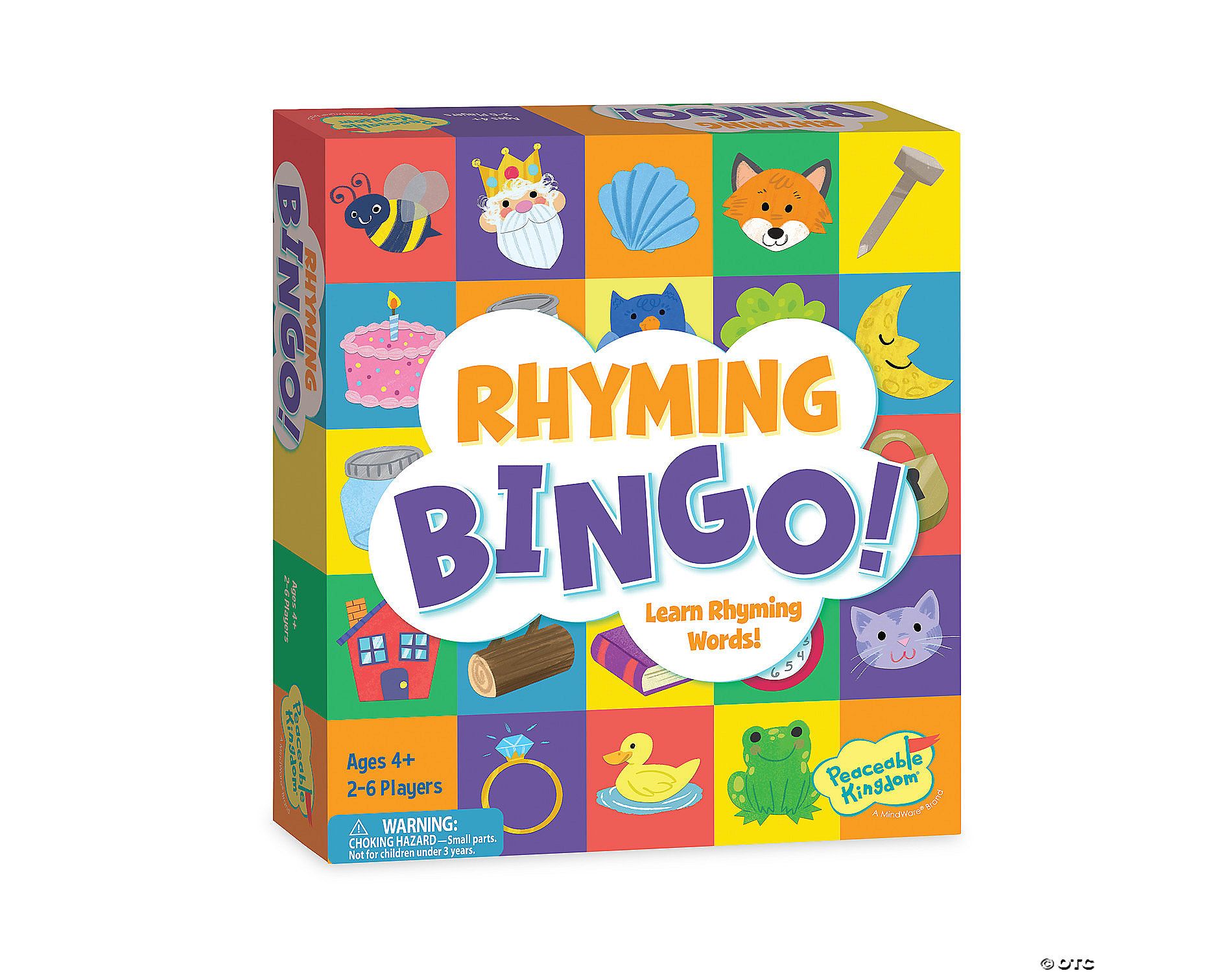 Rhyming Bingo!
