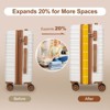 Hykolity 20 22 24 28 in Carry On Check in Luggage Expandable Travel Suitcase Hardshell TSA Lock with Double Spinner Wheels - 4 of 4