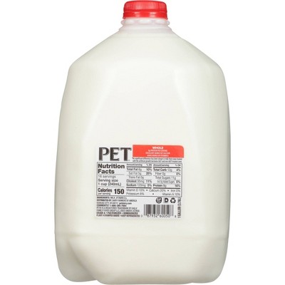 PET Dairy Whole Milk - 1gal