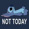 Men's Lilo & Stitch Not Today Long Sleeve Shirt - 2 of 4