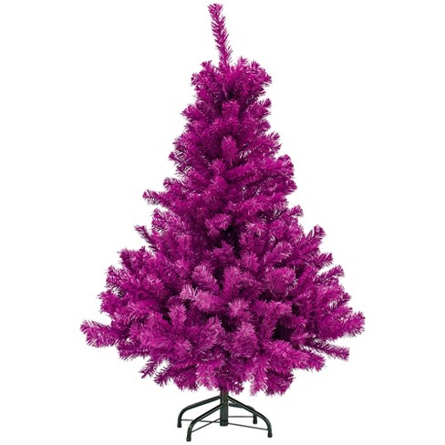 Purple plum Christmas tree and decorations from Next ~ Fresh