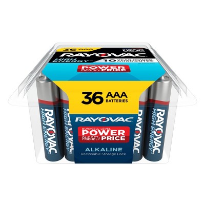 Rayovac High Energy AAA Batteries Alkaline Battery