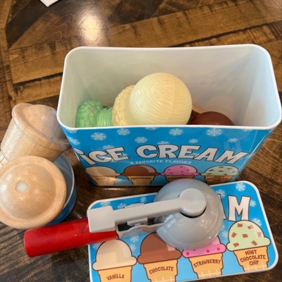 Melissa and doug store ice cream set target