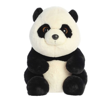 Aurora Large Panda Lin Lin Adorable Stuffed Animal Black 14" : Target