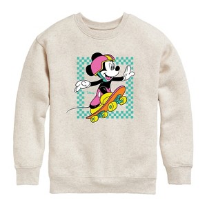 Boys' - Disney - Mickey & Friends Graphic Long Sleeve Fleece Sweatshirt - 1 of 4