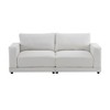 81" Modern Square-Arm Sofa with Soft Cushions - 2 of 4