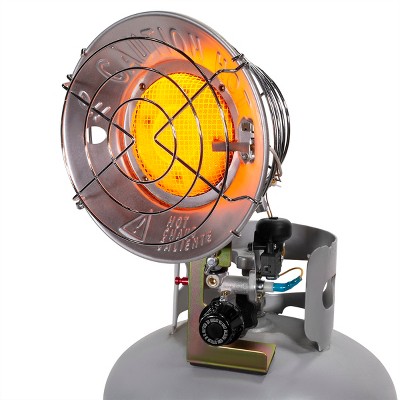 XtremepowerUS Portable 15,000 BTU Propane Tank Top Heater Infrared Heater, for Outdoor