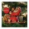 Old World Christmas Ginger Cottages Wooden Ornament for Christmas Tree, Coca-Cola Santa Staircase - 2 of 2