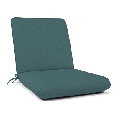 Casual Cushion Solid Sunbrella Fabric 1-Piece Indoor/Outdoor Club Chair Cushion, 22"W x 44"L