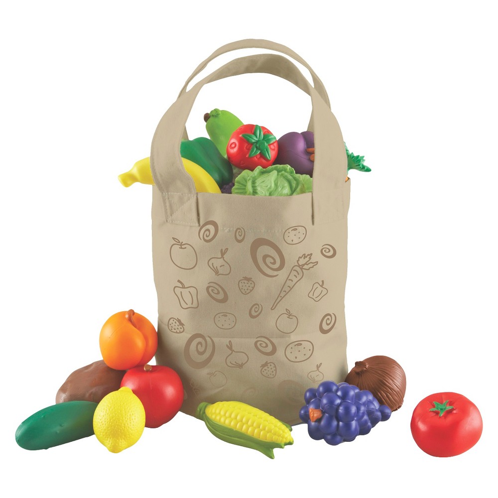 UPC 765023097221 product image for Learning Resources New Sprouts Fresh-Picked Fruit & Veggie Tote | upcitemdb.com