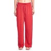 Casual Nights Women's Long Sleeve Floral Lace Trim Pajama Set - 4 of 4