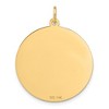 Black Bow Jewelry 14k Yellow Gold Happy Anniversary Disc Pendant, 25mm - 3 of 4