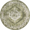 Unique Loom Outdoor Traditional Valeria Medallion Woven Area Rug - 2 of 4
